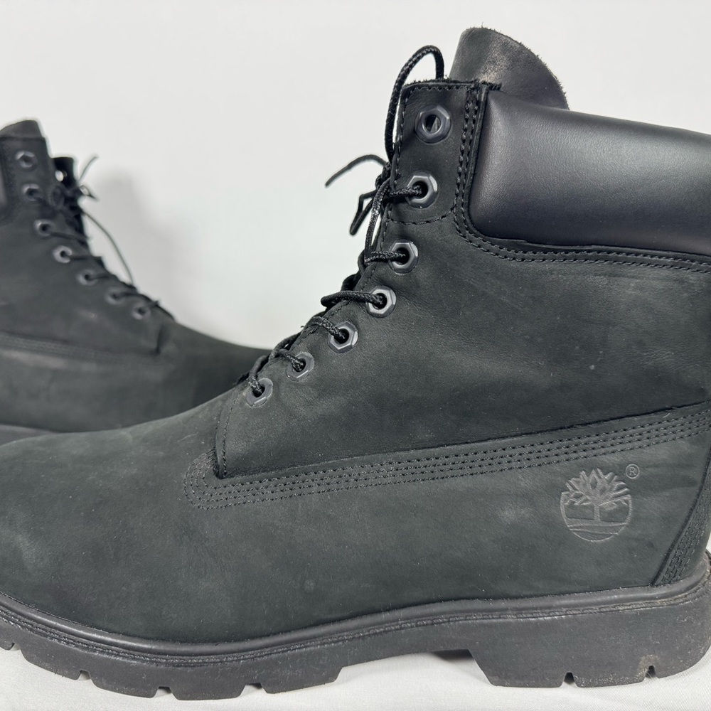 Timberland Men's Premium 6” Waterproof Boots Black Size 10.5 Wide - Picture 6 of 16
